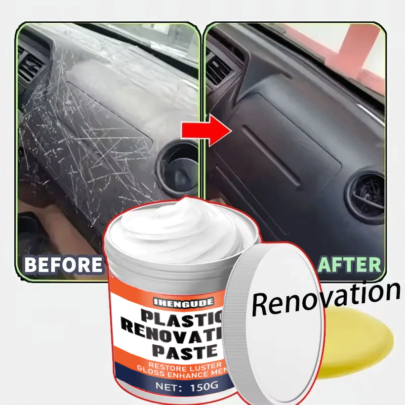 Trim Restorer Plastic - Wosk do polerowania plastiku samochodowego, krem