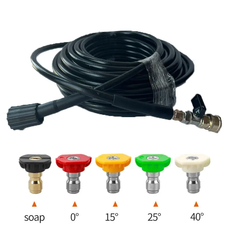Pressure Washer Foam Gun - Wąż do myjki ciśnieniowej 15M/50Ft z