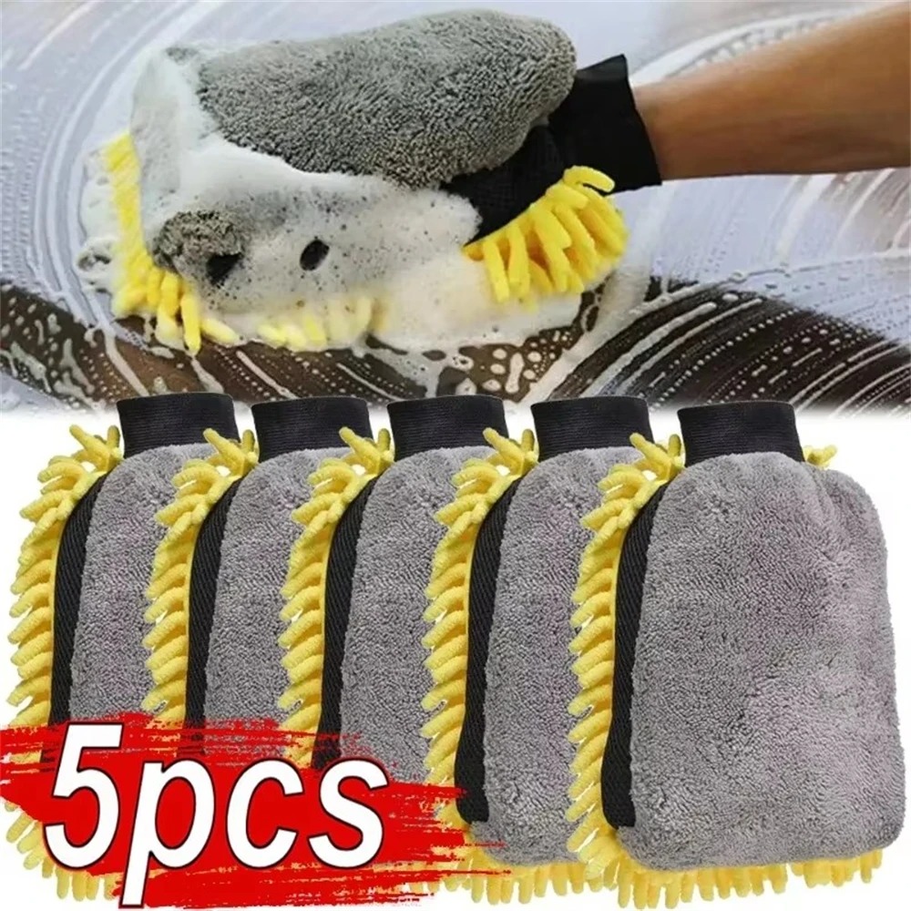 Detailing Brush Set - 1/5 szt. Rękawice do mycia samochodu