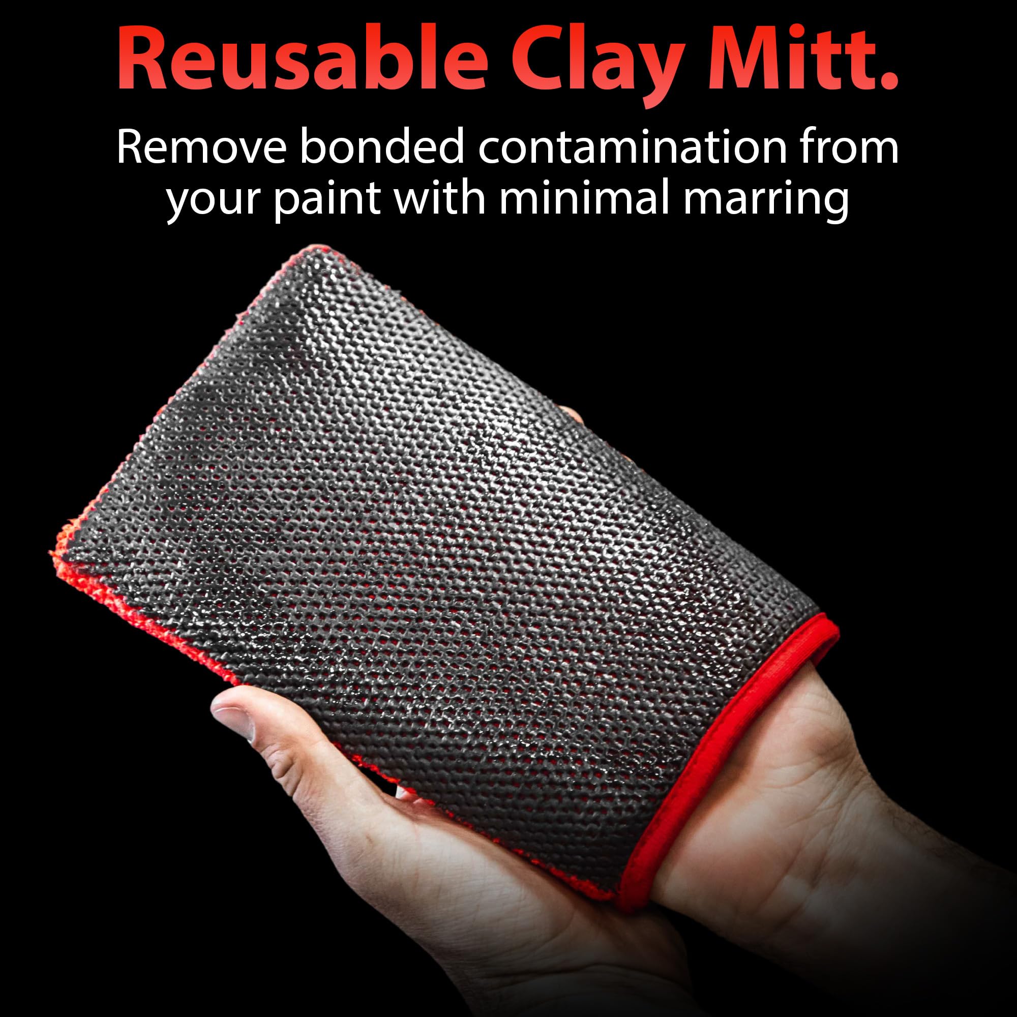 Clay Bar Lubricant - Clay Gloves Intermediate clay rod Rękawice