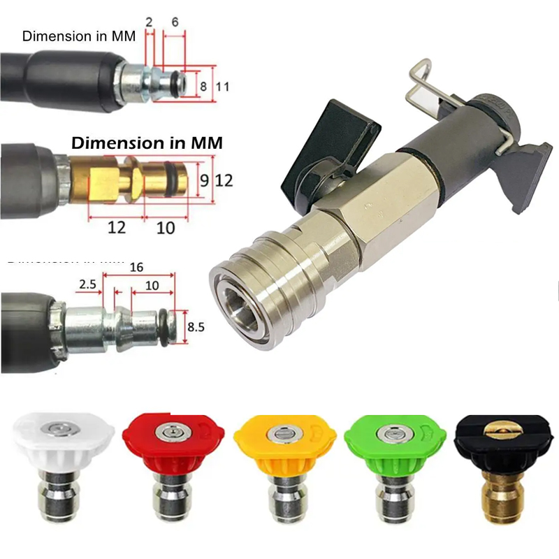Zestaw zaworu kulowego wysokoc – Pressure Washer Foam Gun recenzja i cena